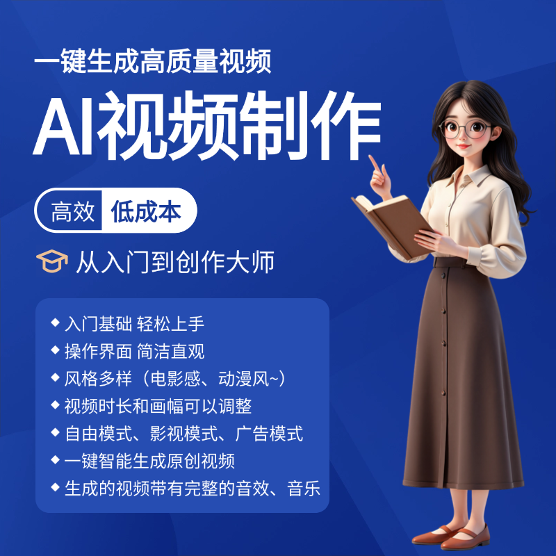 AI视频生成【智影速成】